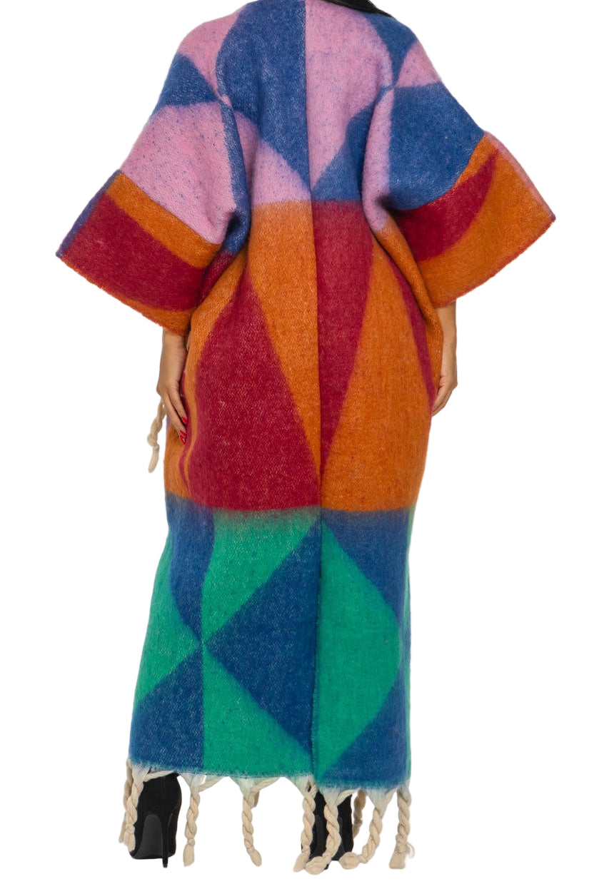 OPULENCE oversized poncho