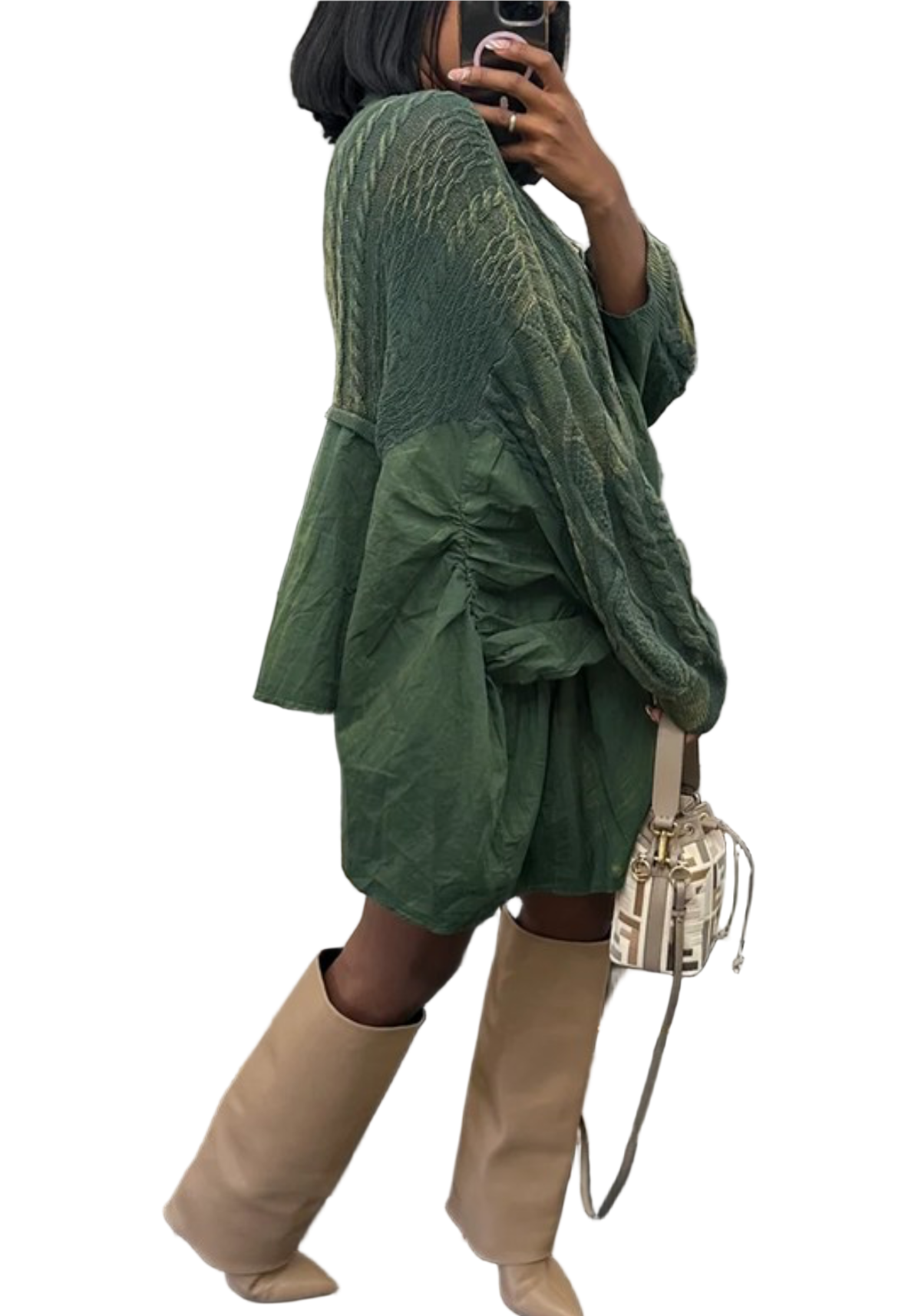 GREEN HAUS oversized sweater top