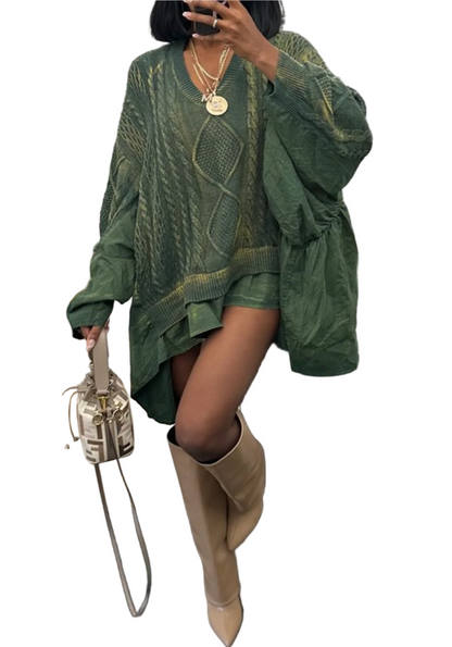 GREEN HAUS oversized sweater top