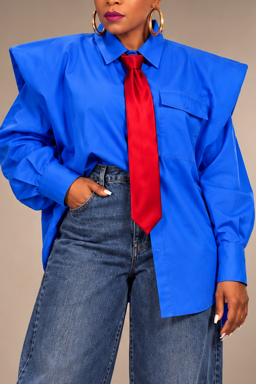 Tariji P shirt and tie