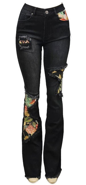 BOTANICAL high waist jeans